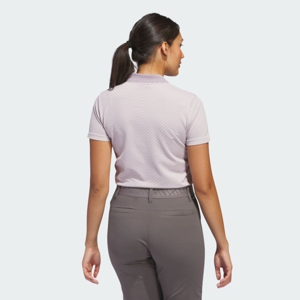 adidas
Womens Ultimate365 Tour PRIMEKNIT Polo Putty Mauve - SS24 - Picture 5 of 10